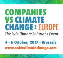 La conférence “Companies VS Climate Change” aura lieu du 4-6 Octobre 2017
